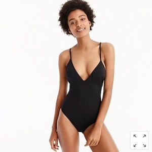 J.Crew Playa Montauk cross-back one-piece swimsuit